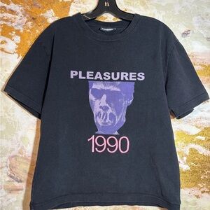 Pleasures 1990 Black Graphic T-Shirt RARE